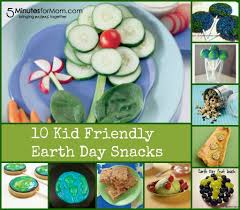 Kid Friendly Earth Day Snacks 5 Minutes For Mom Healthy Recipes Snacks Earth Day