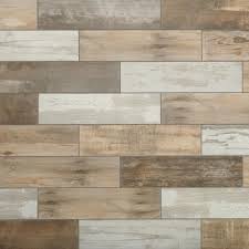 Marazzi Montagna Wood Vintage Chic 6 In X 24 In Porcelain Floor And Wall Tile 14 53 Sq Ft Case Porcelain Flooring Wood Tile Flooring