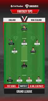 Wales or south africa play tomorrow and will await in the final. Eng Vs Nz Dream11 Prediction Fantasy Cricket Tips Playing 11 Pitch Report And Injury Update For 2nd Test