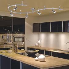 light nickel led flexible track light