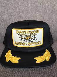 Vtg Davidson Aero Spray Mesh Snap Back Trucker Hat 1980 S Saskatchewan Canada Sk Ebay Vintage Trucker Hats Hats Trucker Hat