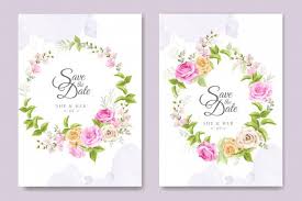 Beautiful Invitation Card With Colourful Floral And Leaves Template Beautiful Invitations Invitation Cards Leaf Template