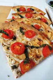 Margherita Pizza Pb P Design Recipe Food Flatout Recipes Recipes
