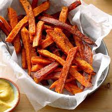 Air Fryer Sweet Potato Fries Recipe Sweet Potato Fries Baked Sweet Potato Recipes Fries Sweet Potato Fries