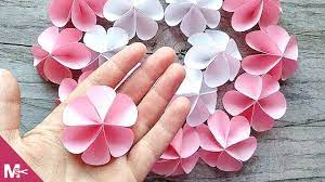 Materiales a utilizar para elaborar las flores: Como Hacer Una Rosa De Papel Paso A Paso Youtube