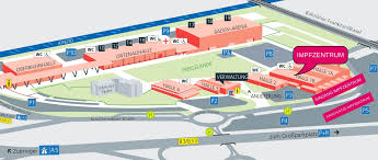 Offenburg open borough coat of arms showing open gates fr offenbourg is a city located in the state of badenwrttemberg germany with about 57000 i. Zentrales Impfzentrum Offenburg Ziz Messe Offenburg Ortenau
