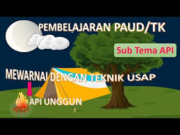 Gambar mewarnai tema air api dan udara. Pembelajaran Paud Tk Mewarnai Dengan Teknik Usap Tema Air Udara Api Sub Tema Api Youtube