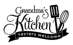 Grandma 39 S Kitchen Or Nana 39 S Kitchen Love Served Daily Tasters Welcome Vinyl Decal Vinyl Wall Art Kitchen Grand Vinyl Lettering Vinyl Quotes Lettering