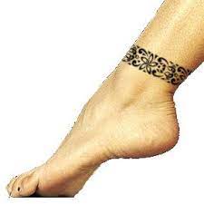 Tattoo Of Aka Roots Tattoo Tattootribes Com Ankle Band Tattoo Anklet Tattoos Ankle Tattoo Designs