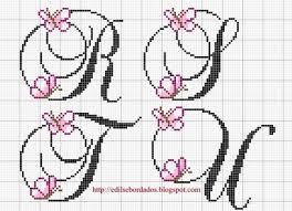 Toalhinha de boca infantil bordada em ponto cruz safari. Alfabeto Em Ponto Cruz Para Toalha De Banho Infantil