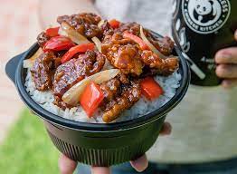 Prepared steamed white rice with soy sauce, eggs, peas, carrots and green onions. Panda Express Menu The Best And Worst Orders Eat This Not That