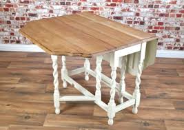 Upcycle Refurbished Solid Oak Barley Twist Drop Leaf Gate Leg Folding Table Dining Kitchen Refurbished Table Dining Room Furniture Makeover Dining Room Table
