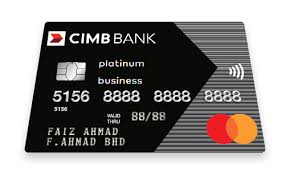 As you a business owner, you have too much at stake to risk a silly purchase over the internet trying to save a few hundred dollars. Cimb Platinum Businesscard Platinum Credit Card Cimb