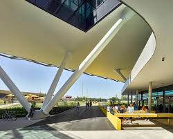 Behnisch architekten has completed an office and reception building that looks like a sports arena at the adidas headquarters in herzogenaurach, germany. Adidas Disguises Office Block As World Of Sports Arena