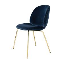 Gubi Beetle Chair With Velvet Brass Base Beetle Chair Velvet Dining Chairs Gubi Beetle Chair