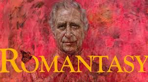 Literary Hub » King Charles' new royal portrait as Romantasy covers.