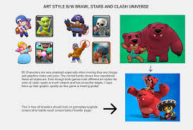 Can other forms of media, such as cartoons, have a. Misc Art Style Problem On Brawlstars Characters Brawlstars