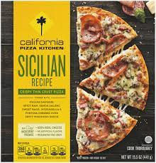 California pizza kitchen's new spring lineup offers fresh ingredients and tons of flavor. Sicilian Recipe Crispy Thin Crust Pizza Official Cpk Frozen