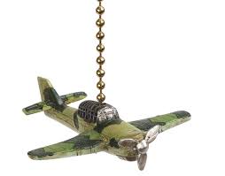 Ceiling fan pull chain lamp pull wooden disc etched with | etsy. Ww Ii Fighter Ceiling Fan Pull Mypilotstore Com