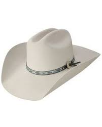 Stetson Silver Fox 6x Felt Cowboy Hat Light Grey Cowboy Hats Felt Cowboy Hats Stetson Cowboy Hats