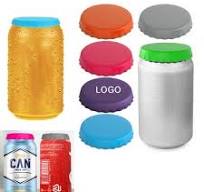 Silicone Can Lids with Custom Logo - Brand It Promotional ...