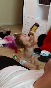 My mom didn't make the same mistakes as my grandma so the … Are These America S Worst Parents Disturbing Photos Show Babies Being Fed Beer Toddlers Posing With Rifles And One Poor Boy Dressed As A Giant Condom Daily Mail Online