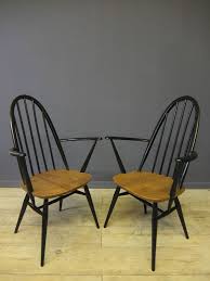 Pair Of Ercol Quaker Carver Chairs Retro Mid Century Ercol Furniture Ercol Dining Chairs Pallet Furniture Living Room