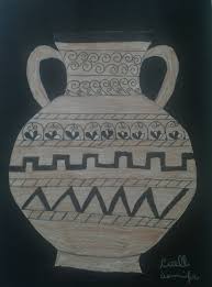 Disegno di vaso greco da colorare disegni da colorare e stampare. L Isola Dell Arte Come Disegnare Un Vaso Greco