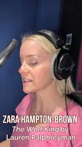 Watch Zara Hampton Brown narrate the opening lines of @laurenpalphreyman’s  werewolf romantasy The Wolf King, then get your copy with the link in our  bio to hear more.