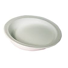 SCOOP PLATE WHITE | Regency Medical Supplies