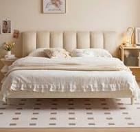 Buena Calidad Cama Doble Moderna Con Cuero.,Cama Doble ...
