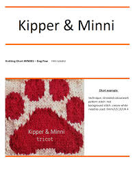 I have collected 10 free knitting patterns that can be knitted by the brand new knitter. Free Knitting Pattern Dog Paw Pdf Docdroid