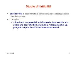 Studi Di Fattibilita Di Sistemi Informativi Ppt Scaricare
