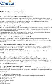 Faq Facturatie Aragls Voorbeeldfactuur Declaratiemethode Voorbeeld Opdrachtbevestiging Met Clausule Aragls Facturatie Pdf Gratis Download