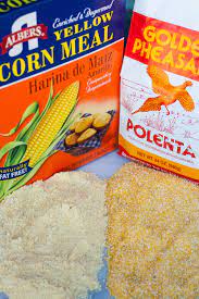 Meanwhile, combine cornmeal, baking powder, ¼ tsp salt, bicarbonate of soda and egg in a bowl, then fold in the buttermilk. What S The Difference Between Cornmeal And Polenta Kitchn