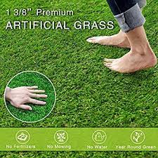 Artificial Grass Turf Realistic Fake Grass Synthetic Thick Lawn Grass Mat Pet Turf Outdoor Garde Artificial Grass Best Artificial Grass Artificial Grass Carpet