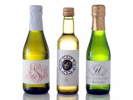 There are two labels from bottle your brand that fit perfectly on this bottle. How To Choose The Correct Mini Wine Label Size Bottleyourbrand
