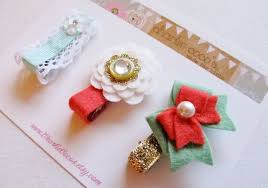 This is where the fun begins! Girls Baby Hair Clip Set Felt Flower Felt Bow Hair Clips Etsy Felt Bow Hair Clip Hair Clips Bow Hair Clips