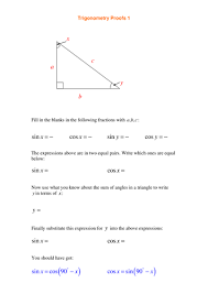 Trigonometric identities can also used solve trigonometric equations. A Level Maths Trigonometry Identities Worksheets Teaching Resources