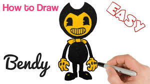 My signature is protected by trollmemes signature protection. How To Draw Bendy Easy Bendy And The Ink Machine Youtube