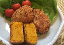 Kabocha squash is a japanese winter squash that has a similar texture and taste to butternut squash. Recipe Of Super Quick Homemade Japanese Kabocha Pumpkin Croquette Popular Recipes And Menu