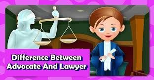 Because they have enrolled with the bar council. Difference Between Advocate And Lawyer