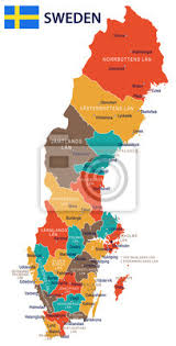 Tripadvisors schweden karte mit hotels, pensionen und hostels: Schweden Karte Und Flagge Illustration Fototapete Fototapeten Goteborg Hauptstadt Stockholm Myloview De
