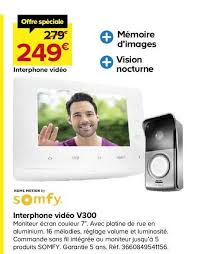 Offre Telecommande 2 Boutons Somfy Chez Brico Depot