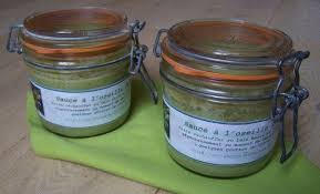 Petits Bocaux De Sauce A L Oseille Au Pays Des Delices Sauce Oseille Oseille Sauce