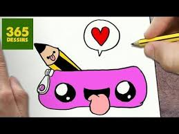 Comment Dessiner Une Trousse Kawaii Etape Par Etape Dessins Kawaii Facile Youtube Dessin Kawaii Dessins Faciles 365 Dessins