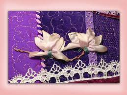 How To Embroider A Silk Ribbon Magnolia Flower Ribbon Embroidery Embroidery Flowers Ribbon Embroidery Tutorial