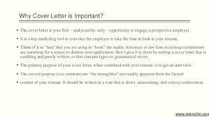 This is the perfect way to express how your specific skills are relevant to the open position. What Is The Importance Of A Cover Letter And Resume October 2021
