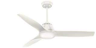 Casablanca 44 in low profile fresh white ceiling fan with light kit & remote buy: Ceiling Fan Comfort Zone Ad Cola Lighting