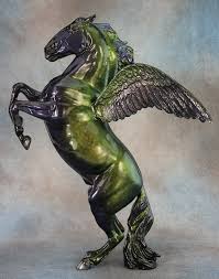 Lipizzaner Stallion: Glossy Dapple GreenPurple Pegasus | BreyerHorseRef